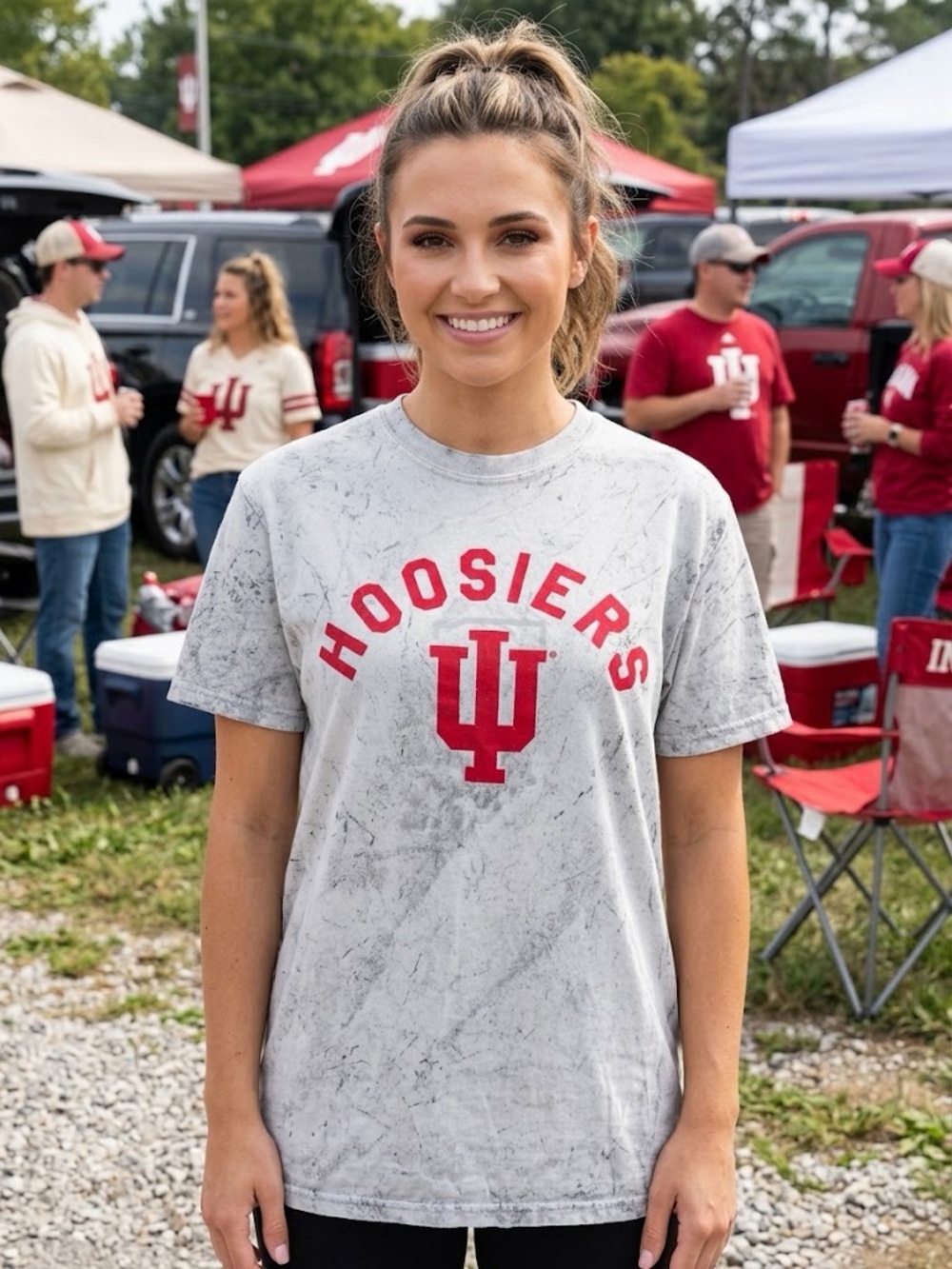 Comfort Colors - Indiana Hoosiers Women’s T Shirt